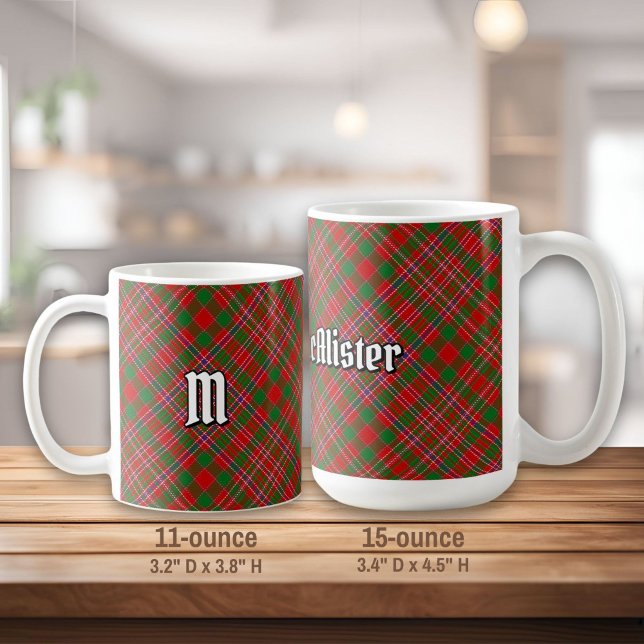 Taza De Café Clan MacAlister Tartan Coffee Mug (Subido por el creador)