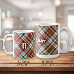 Taza De Café Clan MacAlister Vestido Tartan Coffee Mug