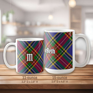 Taza De Café Clan MacBeth Tartan Coffee Mug