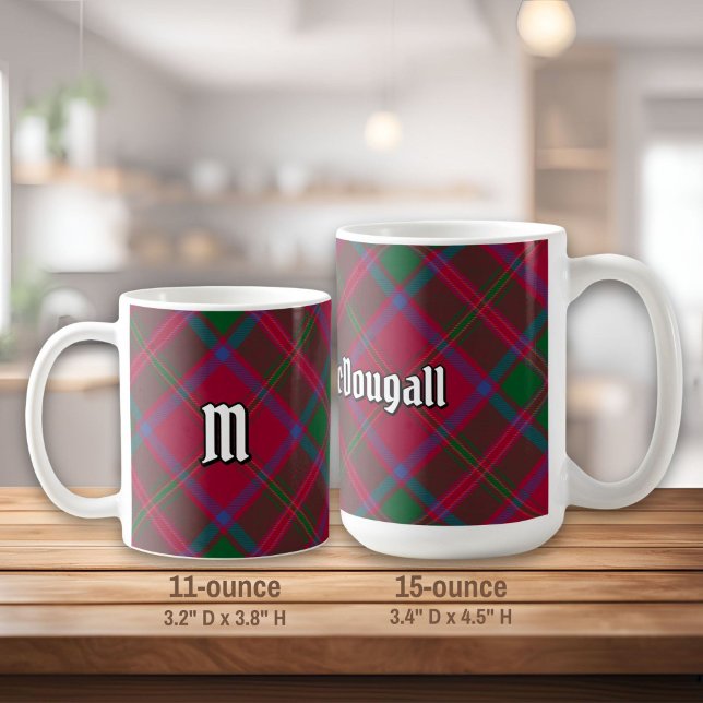 Taza De Café Clan MacDougall Tartan (Subido por el creador)