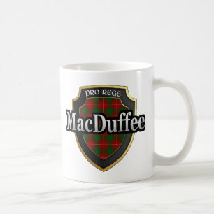 Taza De Café Clan MacDuffee Escocia Dinastía Tartan Mugs Cups