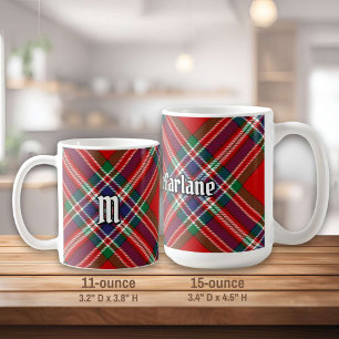 Taza De Café Clan MacFarlane Red Tartan