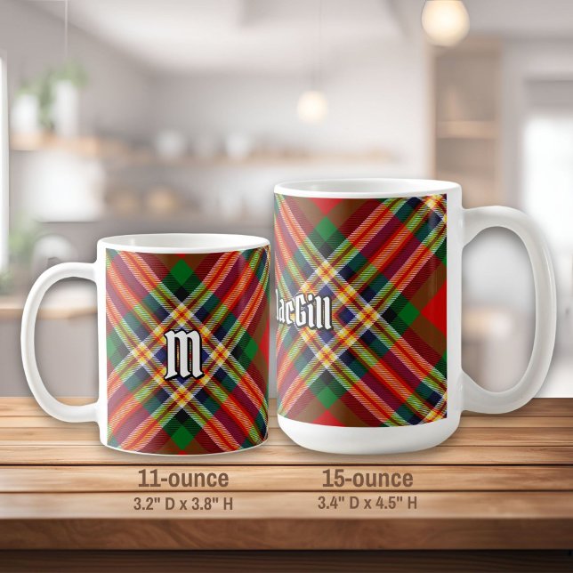 Taza De Café Clan MacGill Tartan Coffee Mug (Subido por el creador)