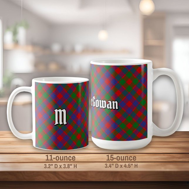 Taza De Café Clan MacGowan Tartan (Subido por el creador)