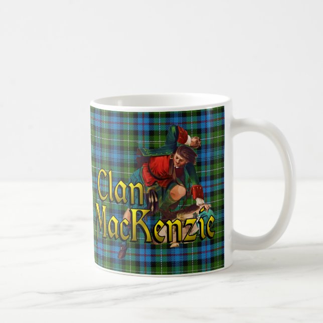 Taza De Café Clan MacKenzie Scottish Dream Cup (Derecha)