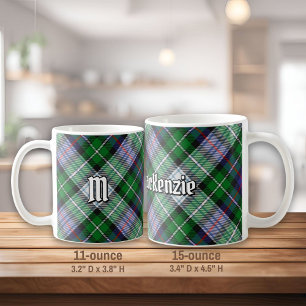 Taza De Café Clan MacKenzie Vestió Tartan Coffee Mug