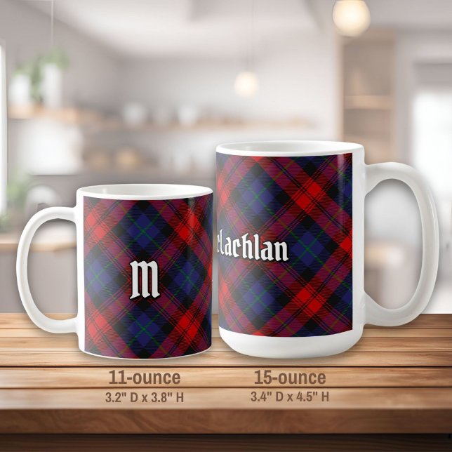 Taza De Café Clan MacLachlan Tartan (Subido por el creador)