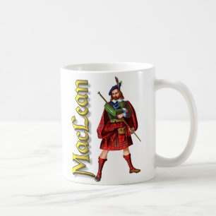 Taza De Café Clan MacLean Escocia vieja