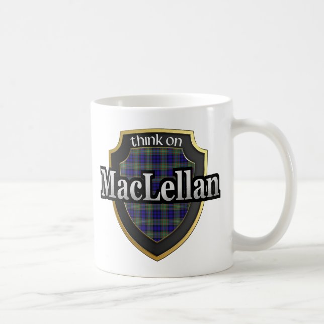 Taza De Café Clan MacLellan Escocia Dinastía Tartan Mugs Cups (Derecha)