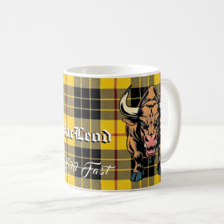 Taza De Café Clan MacLeod Bull Tartan Motto