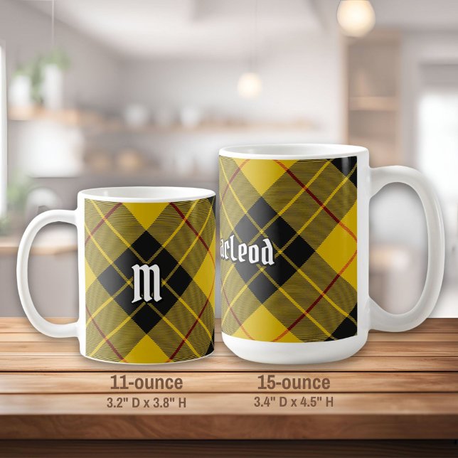 Taza De Café Clan Macleod de Lewis Tartán (Subido por el creador)