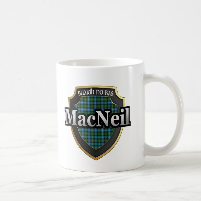 Taza De Café Clan MacNeil Escocia Dinastía Tartan Mugs Cups (Derecha)