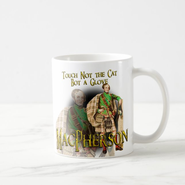 Taza De Café Clan MacPherson Old Scottish Mug (Derecha)