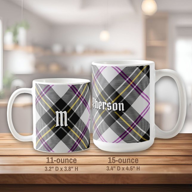 Taza De Café Clan MacPherson Vestido Tartan Coffee Mug (Subido por el creador)