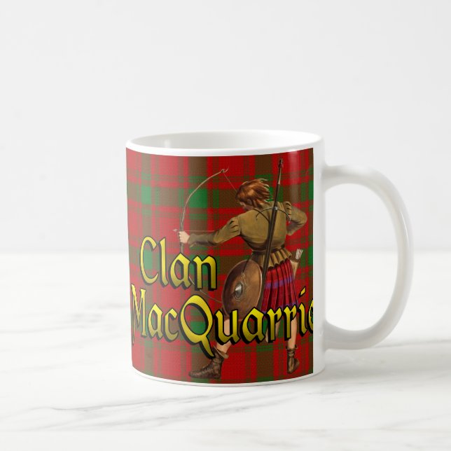 Taza De Café Clan MacQuarrie Scottish Dream Cup (Derecha)