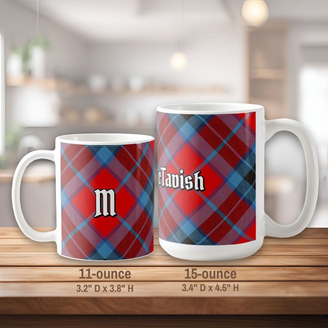 Taza De Café Clan MacTavish Tartan (Subido por el creador)