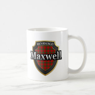 Taza De Café Clan Maxwell Dinastía escocesa Tartan Mugs Cups