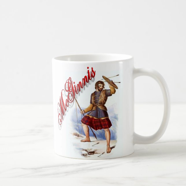 Taza De Café Clan McGinnis Scottish Dream Cup (Derecha)