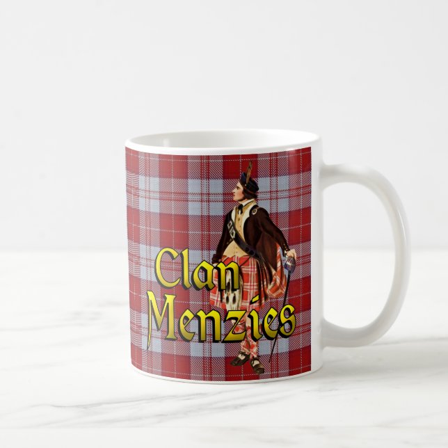 Taza De Café Clan Menzies Scottish Dream (Derecha)