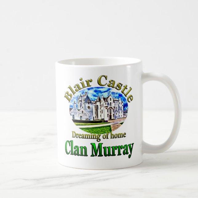 Taza De Café Clan Murray Soñando con el Castillo de Blair (Derecha)