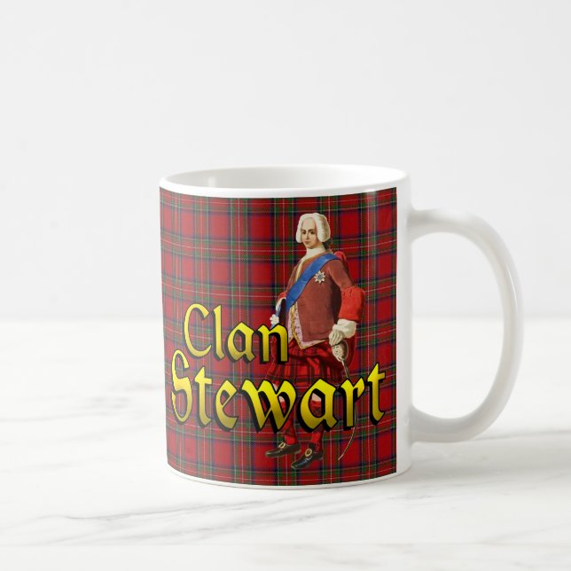 Taza De Café Clan Stewart Scottish Dream (Derecha)