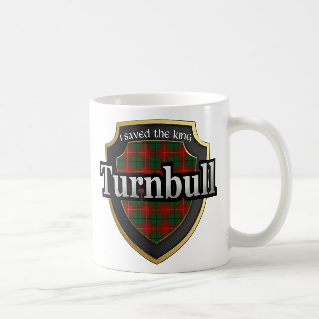 Taza De Café Clan Turnbull Escocia Dinastía Tartan Mugs Cups (Derecha)