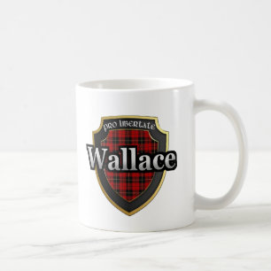 Taza De Café Clan Wallace Scottish Dynasty Tartan Mugs Cups
