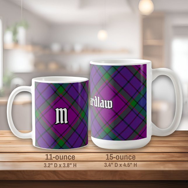 Taza De Café Clan Wardlaw Tartan (Subido por el creador)