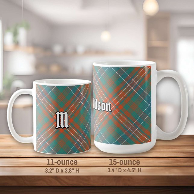 Taza De Café Clan Wilson Ancient Tartán (Subido por el creador)