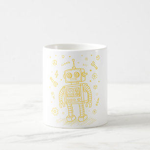 Taza De Café Clank Bot
