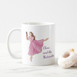 Taza De Café Clara and the Nutcracker Illustration with Name