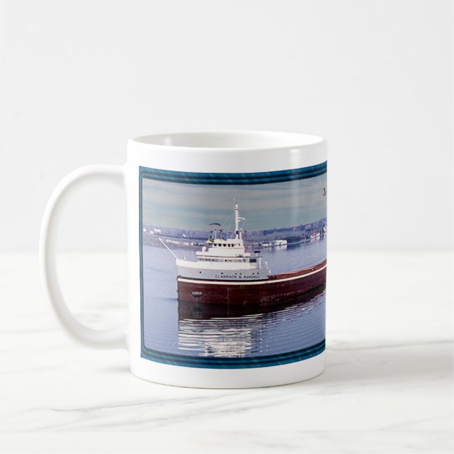 Taza De Café Clarence B. Randal completo mug (Izquierda)