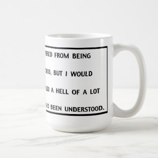 Taza De Café Clarence Darrow sufrido del malentendido