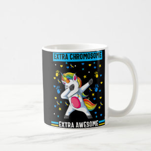 Taza De Café Claridad del síndrome de Down de Unicorn e