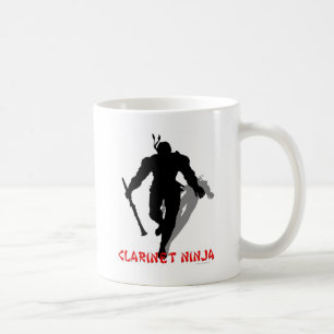Taza De Café Clarinet Ninja