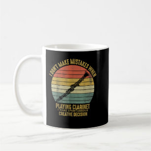 Taza De Café Clarinet Player Funny Jazz Music Musisisist Clarin