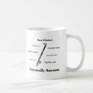 Taza De Café Clarinete bajo