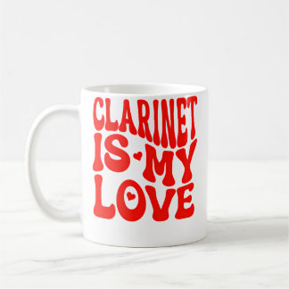 Taza De Café Clarinete Ist Meine Liebe Orquesta Músico Clarin