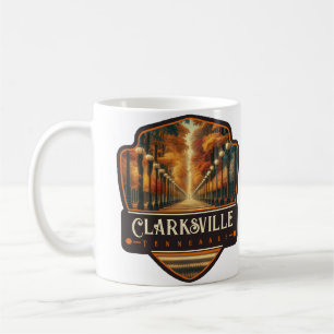 Taza De Café Clarksville, Tennessee   Vintage