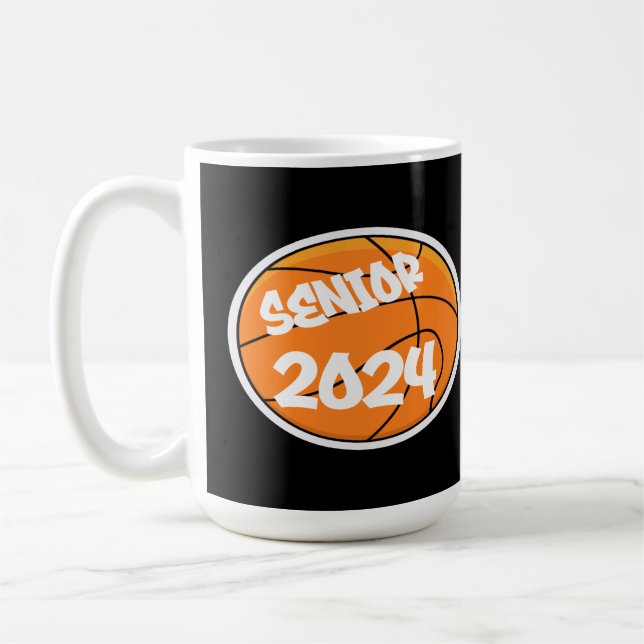 Taza De Café Clase 2024 de Baloncesto Senior (Izquierda)