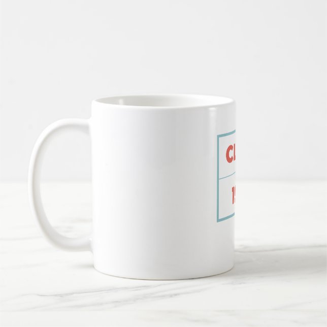 Taza De Café Clase de 1975 (Izquierda)