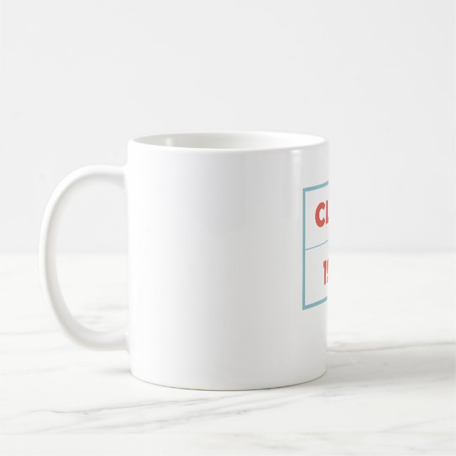 Taza De Café Clase de 1985 (Izquierda)