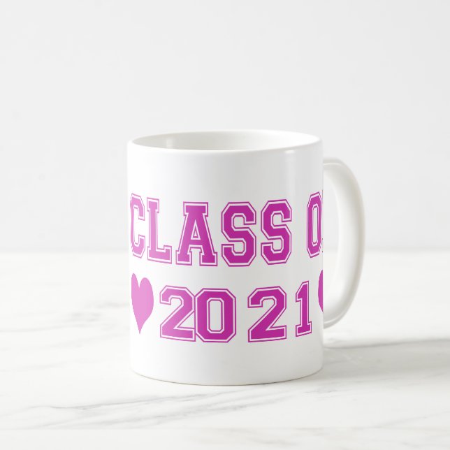 Taza De Café Clase De 2021 Cups (Anverso derecho)
