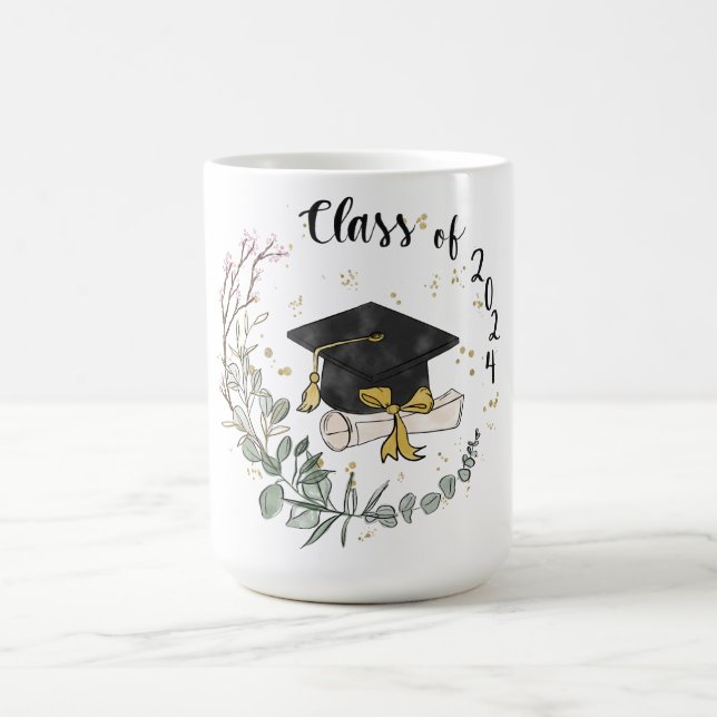 Taza De Café Clase de 2024 (Centro)
