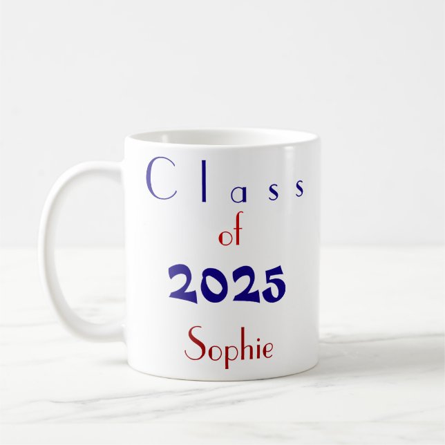 Taza De Café Clase de 2025 (Izquierda)
