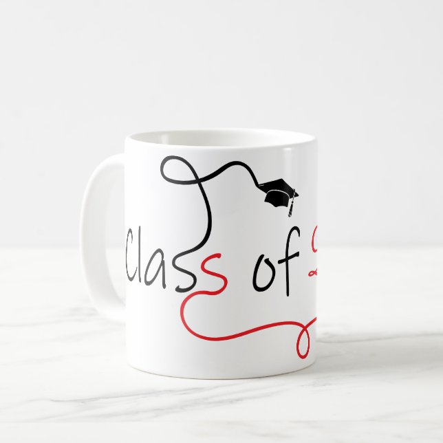 Taza De Café Clase de 2025 (Anverso izquierdo)