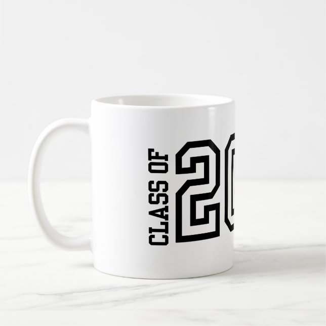 Taza De Café Clase de 2025 mug (Izquierda)