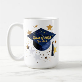 Taza De Café Clase de 2025 - Se graduó Clásico Mug