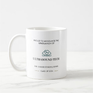 Taza De Café Clase de 2026 Graduación de Técnico de Ultrasonido