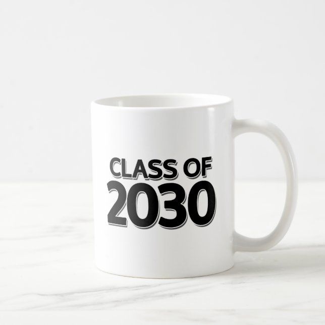 Taza De Café Clase de 2030 (Derecha)
